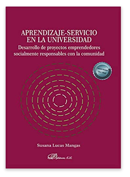 Susana Lucas Mangas publica el libro Aprendizaje-Servicio en la Universidad